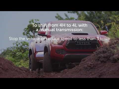 Know Your Toyota: Properly engaging 4WD