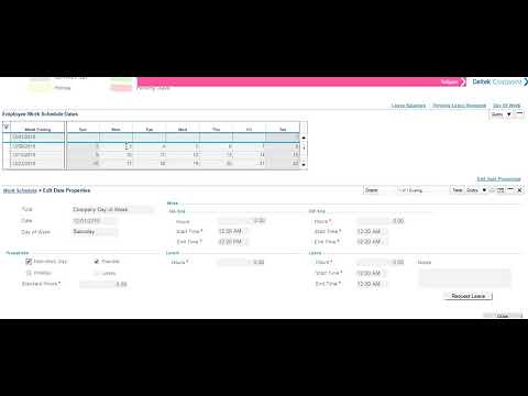 How to Submit a Leave Request