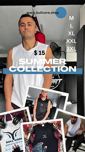 🔥 $15 Athlete Summer Collection is HERE at BullCore.shop! 🌞 🖤 White & Black Sleeveless Shirts for Men 📏 Sizes: M, L, XL, XXL, 3XL 🏋️‍♂️ Perfect for your summer workout routine! ##bullcore##FitnessApparel##summercollection2025##MadeInLebanon##FitnessWear