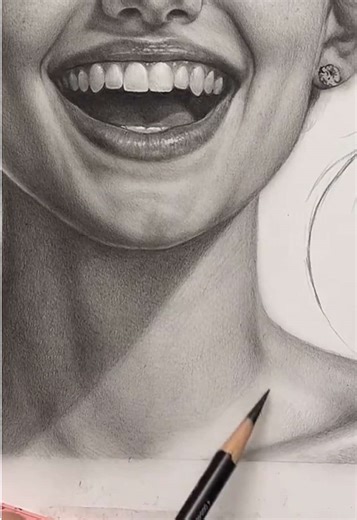 Realistic Portrait Drawing Highlights