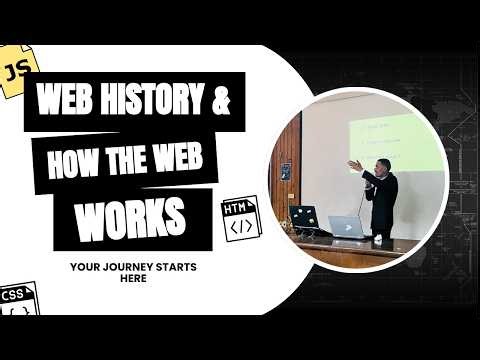 تاريخ الويب وإزاي الموقع بيشتغل؟ | Web History & How Websites Work | Front-End #1