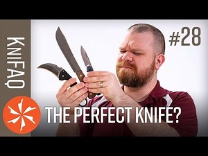 KnifeCenter FAQ #28: The Perfect Knife? + Cyberpunk Knives, Self-Defense, What is Surgical Steel?
