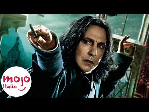Top 10 MOMENTI di SEVERUS PITON nella saga di Harry Potter