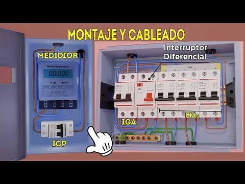 Installation and Wiring of a Residential Electrical Panel - WELL EXPLAINED | ARGENTINA - PERU