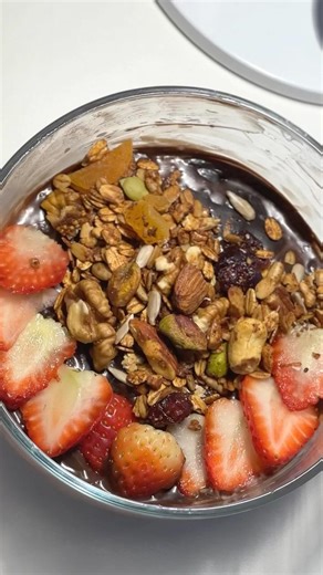 Soft Dark Chocolate Strawberry Yogurt Jar🍓 #food #foodcontent #foodrecipes #foodrecipes