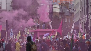 Extinction Rebellion protest sparks travel chaos around Trafalgar Square