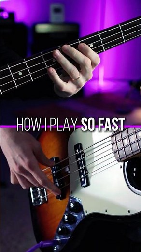 How I Play Bass So Freakin' Fast