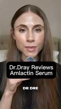 Dermatologist Reviews Amlactin Serum For Face & Body #drdray