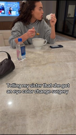 Telling My Sister She Got an Eye Color Change Surgery Prank