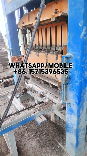 Machine for making paving blocks and bricks, 8inch hollow block machine Прессованый брусчатка