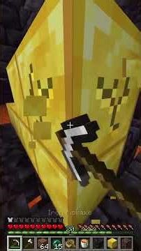 How to Pearl Hang in #minecraft (Quicker looting) #tutorial #mcsr #speedrunning