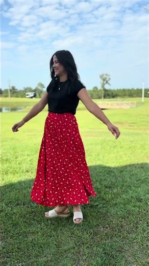 Sew the new Mila Woven Skirt Pattern with Diana! Related Video has Tutorial | 🪡 in description.