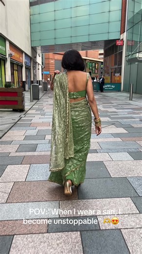 Unstoppable in a Sari: Embrace the Elegance