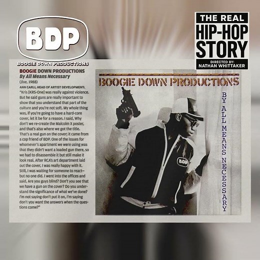 Boogie Down Productions - 9MM, 1987 (The Real Hip-Hop Story) MUSIC VIDEO by: N. Whittaker