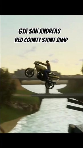 GTA San Andreas - Red County Stunt Jump | #gtasanandreas #gtavicecity #games #gaming