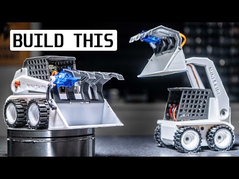 How To Build a V2.0 3D Printed RC SkidSteer(Step By Step)