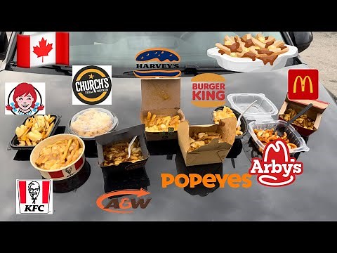 Who’s Got The Best Fast Food Poutine in Canada? | I TRY ALL OF THEM! (and rank them)