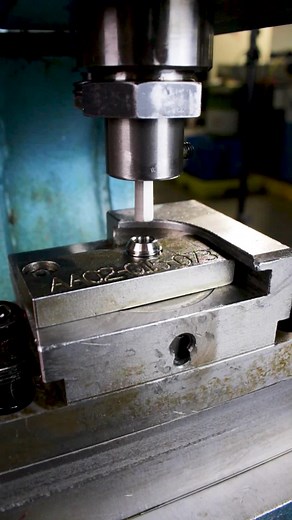 How we broach Invert-a-Bolt studs! 💡 #cnc #machining #satisfying #asmr #tools #tiktokmachinist