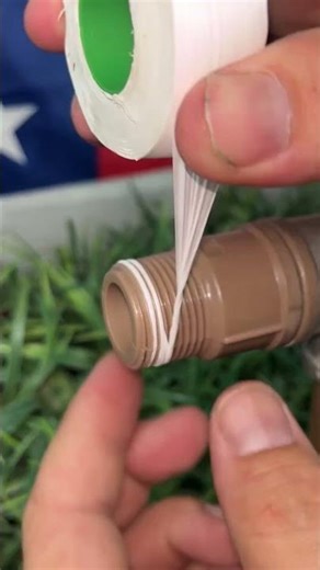 Learn the Proper Way to Apply Thread Sealant #ThreadSealant #Plumbing #DIY #american #USA