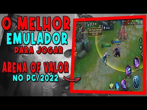 O MELHOR EMULADOR PARA JOGAR ARENA OF VALOR NO PC !!