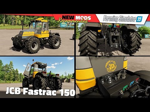 FS22 | JCB Fastrac 150 - Farming Simulator 22 New Mods Review 2K60
