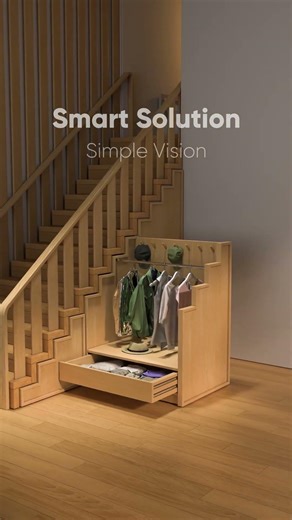 Smart Staircase Design: Empty Space Transformation