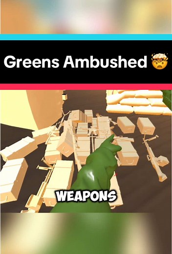 Greens Ambushed in Plastic Battlegrounds VR Experience