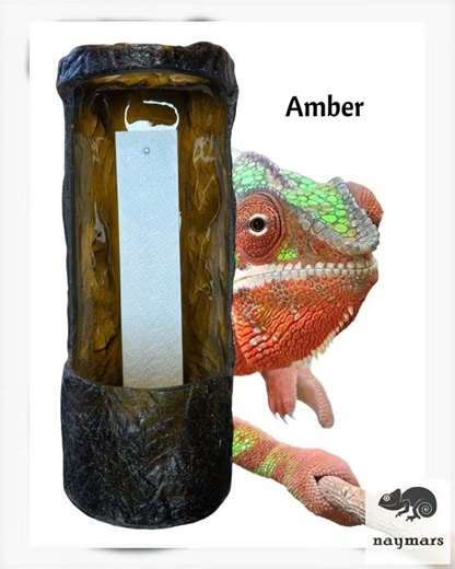 Naymars' Lizard-Alley Cricket Feeder. Durable made in the USA chameleon insect feeder. Natural lo...