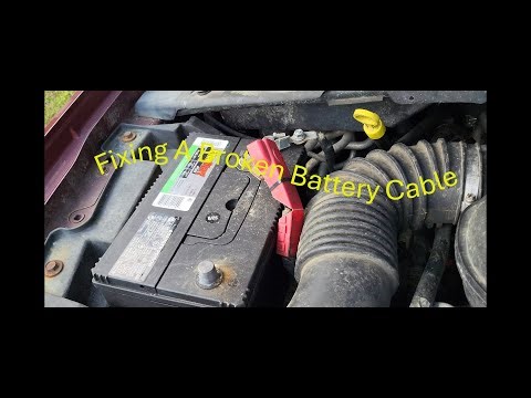 Broken Battery Cable Splice