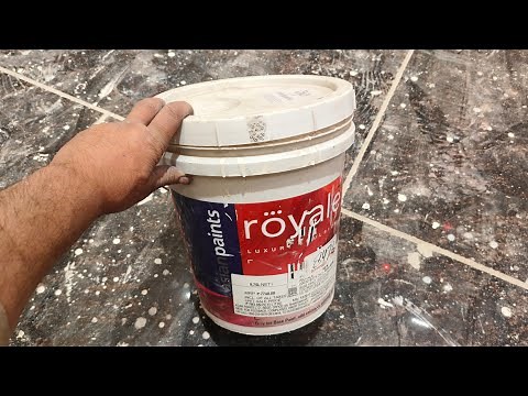 How to apply royale paint on wall | asian paints royale interior wall paint