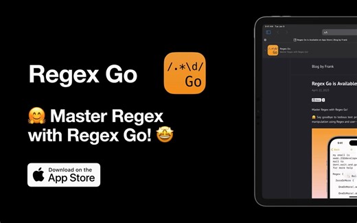 Regex Go | Swift 学生挑战赛 | WWDC23 Swift Student Challenge