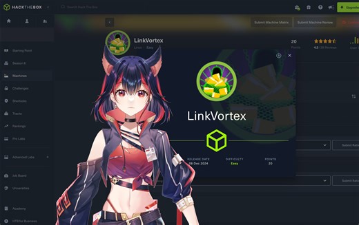 【HTB】HackTheBox 靶场「LinkVortex」User&Root Vwp