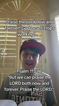 Praise the LORD now and forever! 😇🙏 (Psalm 115:18) #jesuslovesyou