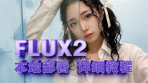 FLUX2本地部署~模型安装 工作流使用详细教程！