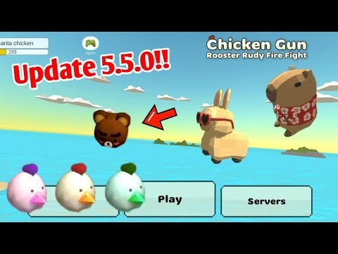 NEW EASTER EGGS IN CHICKEN GUN UPDATE 5.5.0 😱