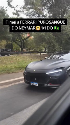 Mrb Hits | Filmei a FERRARI do NEYMAR😁 . . . #neymar #ferrari #ferraridoneymar #ferrarif50 #neymar_jr #neymarjroficial #neymarjr10 #purosangue... | Instagram