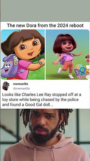 The new Dora from the 2024 reboot