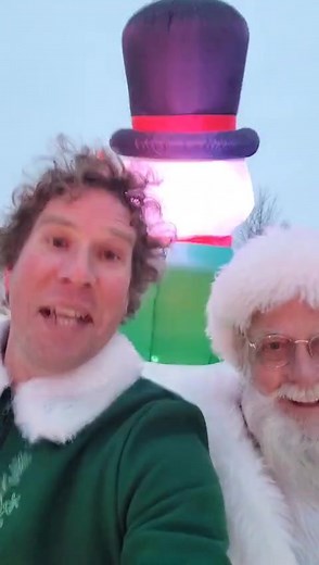 Buddy the Elf's Sleigh Ride Adventure with Santa