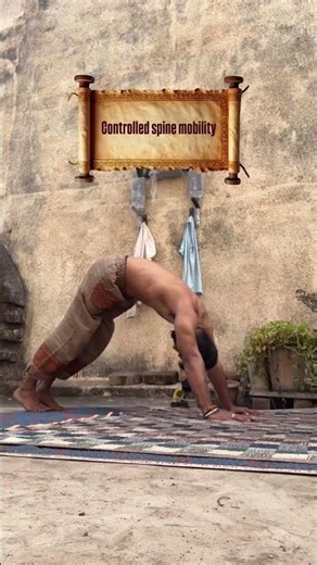 Sarp dand variation 📿 benefits you in controlled spine flexibility and movement🤌 #healthandfitness