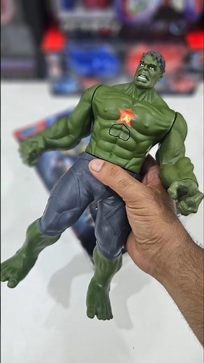 Unboxing Hulk Action Figure 🔥😲 with Movement #asmr #unboxing #toys #hulk #actionfigure #marvel