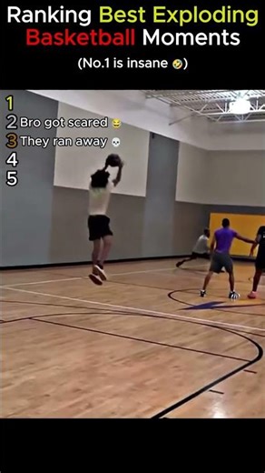 This Basketball Actually EXPLODED 🤯🏀 #shorts