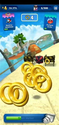 Sonic dash #speedsong #song #dance #music #spedup #gaming #adventure #automobile #gameplay