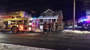 Family of 5 forced out by fire in Marcellus