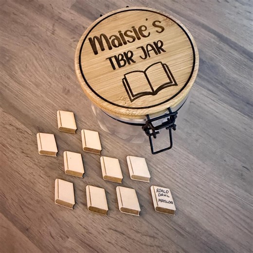 To Be Read Jar/ TBR Jar - Etsy UK