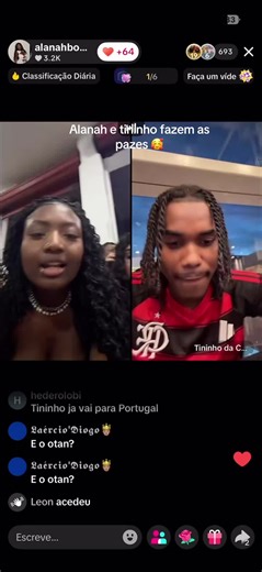 Alanah e Tininho: Cena de Reconciliação e Amizade