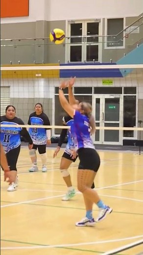 Cinematic Volleyball Action – Player #21 Perfect Set in Indoor Arena #volleyballworld