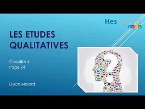 Les études qualitatives