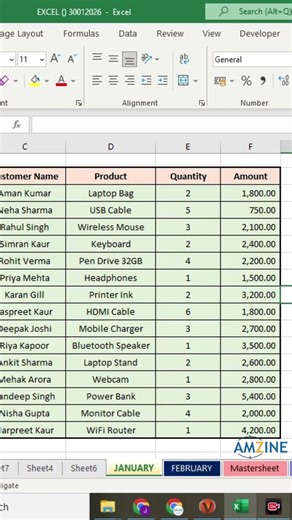 How to move one sheet to another on Excel with Shortcut Key. #Computer #PracticalLearning #Digital