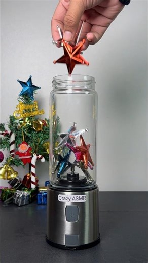 Christmas Stars ⭐ vs Mini Blender ✨