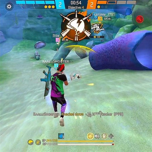 CS Rank Gameplay 1v3🤯Free Fire #shorts #freefire #garenafreefire